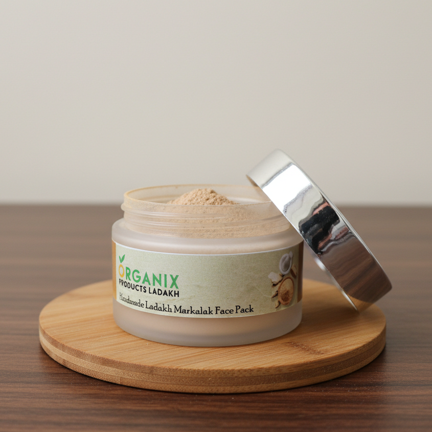 Organix Products Ladakh Handmade Markalak Face Pack - Image 2