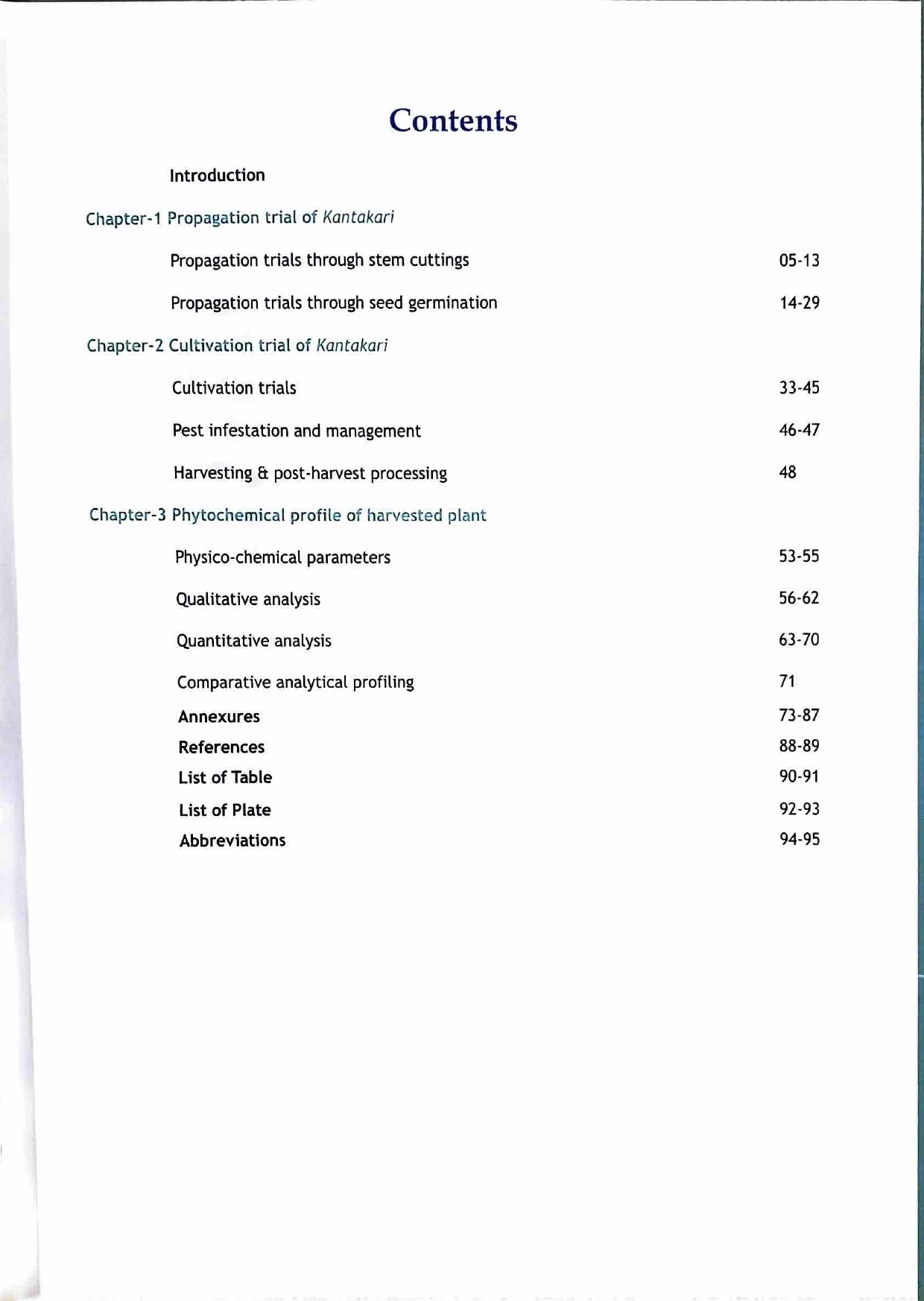 Agro Techniques of Selected Medicinal Plants- Kantakari Solanum Virgninuam L. (Vol-l) - Image 3