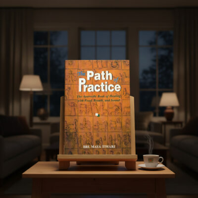 The Path of Practice: The Ayurvedic Book of Healing With Food, Breath and Sound (hardcover)